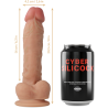 Cyber Silicock - Strap-On Magnus Silicone Liquide Avec 3 Anneaux Gratuits 20.5 Cm -O- 4.1 Cm